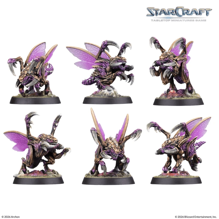 Zerglingi z frakcji Zergów w StarCraft: TMG